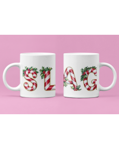 Festive Slag Mug | Funny Christmas Gift | Cheeky Holiday Present | Personalised Xmas Cup