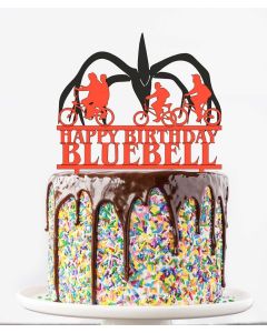 Inspired by S Things Personalised Custom Plastic Cake Topper in Any Colour