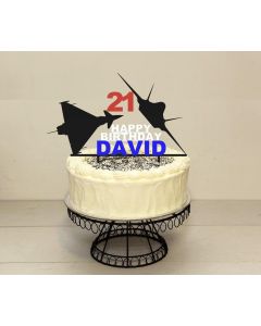 Customisable RAF Fighter Jets Cake Topper - Choose Any Colour